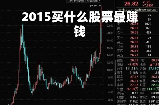 2015买什么股票最赚钱「2015买什么股票最赚钱呢」