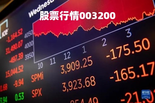 股票行情003200「股票行情00354」