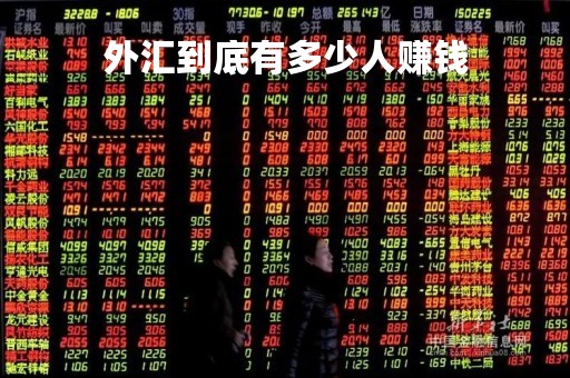 外汇到底有多少人赚钱「外汇几万赚几十万是真的吗」