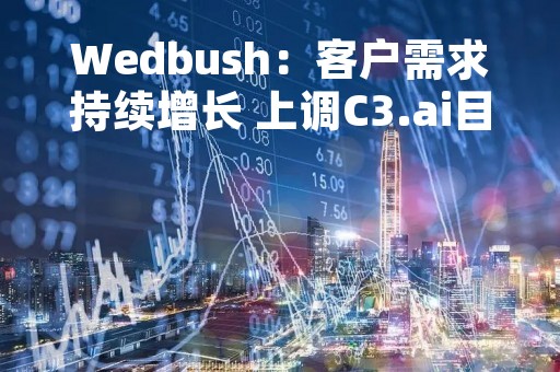 Wedbush：客户需求持续增长 上调C3.ai目标价至24美元