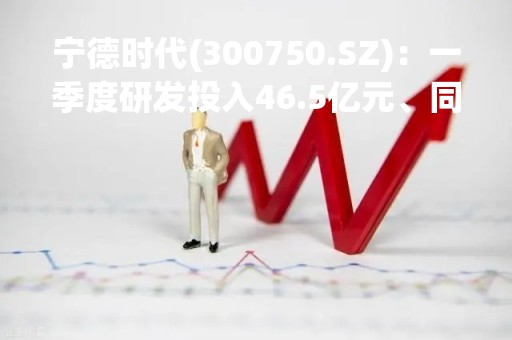 宁德时代(300750.SZ)：一季度研发投入46.5亿元、同比增长81.2%