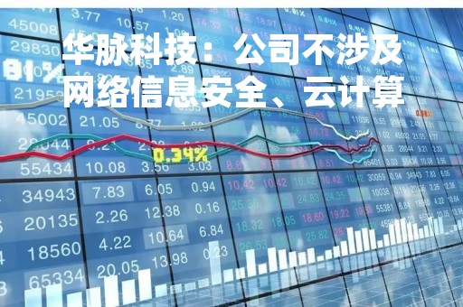 华脉科技：公司不涉及网络信息安全、云计算、数字城市等业务和产品
