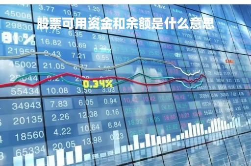 股票可用资金和余额是什么意思「股票账户中可用资金是什么意思」 股票可用资金和余额是什么意思「股票账户中可用资金是什么意思」