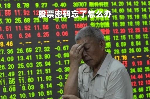股票密码忘了怎么办「股票密码错误怎么办」