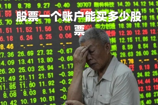 股票一个账户能买多少股票「一只股票一个账户一天最多买多少」