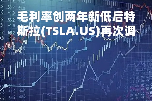 毛利率创两年新低后特斯拉(TSLA.US)再次调价 提高Model S和Model X在美售价