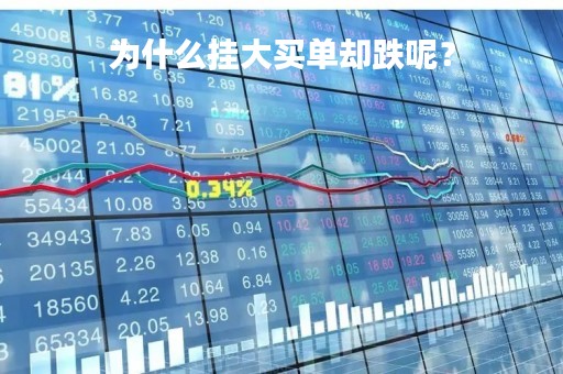 为什么挂大买单却跌呢？