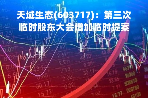 天域生态(603717)：第三次临时股东大会增加临时提案