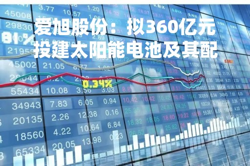 爱旭股份：拟360亿元投建太阳能电池及其配套组件项目