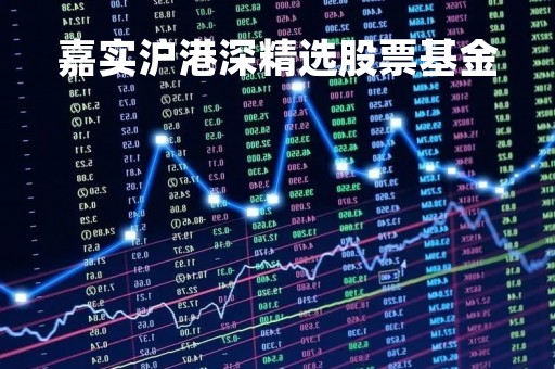 嘉实沪港深精选股票基金「嘉实沪港深精选股票基金怎么样」 嘉实沪港深精选股票基金「嘉实沪港深精选股票基金怎么样」