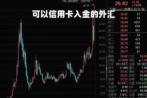 可以信用卡入金的外汇「可以用信用卡进行国际汇款吗」