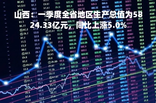 山西：一季度全省地区生产总值为5824.33亿元，同比上涨5.0%