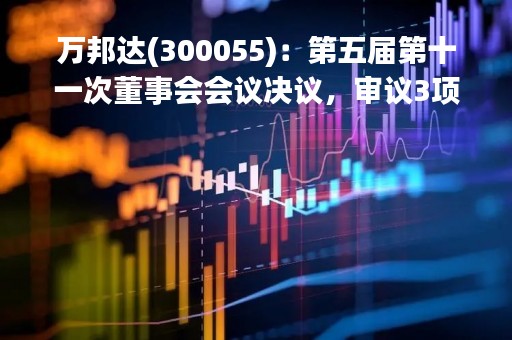 万邦达(300055)：第五届第十一次董事会会议决议，审议3项议案获通过
