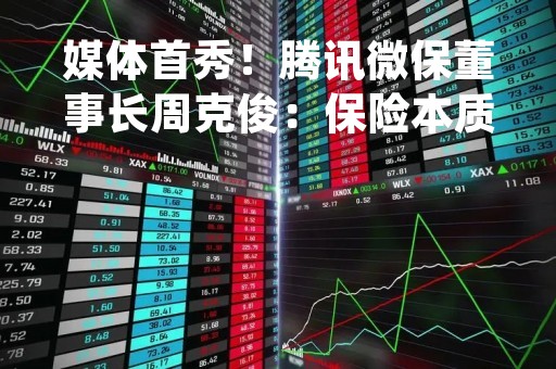 媒体首秀！腾讯微保董事长周克俊：保险本质内核未变，要做成"滚雪球"模式