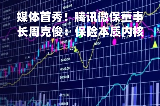 媒体首秀！腾讯微保董事长周克俊：保险本质内核未变，要做成"滚雪球"模式