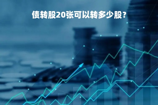 债转股20张可以转多少股？