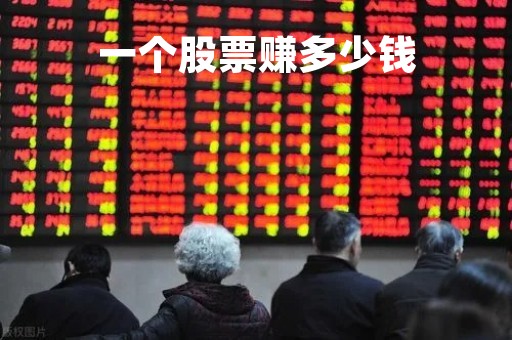 一个股票赚多少钱「一只股票赚多少就可以卖了」