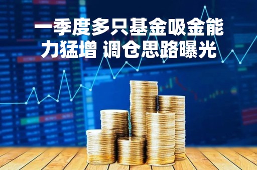 一季度多只基金吸金能力猛增 调仓思路曝光