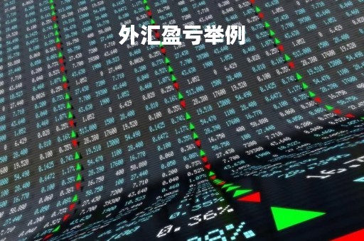 外汇盈亏举例「外汇盈亏举例图」