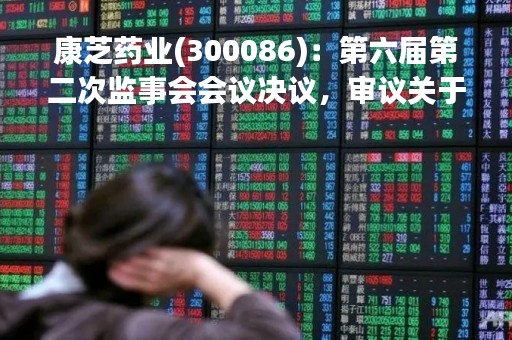 康芝药业(300086)：第六届第二次监事会会议决议，审议关于募集资金投资项目结项和终止并将剩余募集资金永久补充流动资金的议案