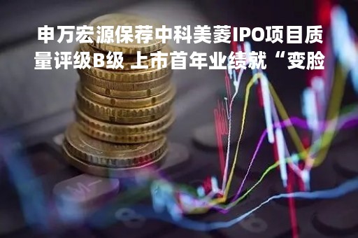 申万宏源保荐中科美菱IPO项目质量评级B级 上市首年业绩就“变脸” 申万宏源保荐中科美菱IPO项目质量评级B级 上市首年业绩就“变脸”