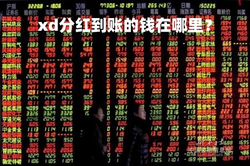 xd分红到账的钱在哪里？