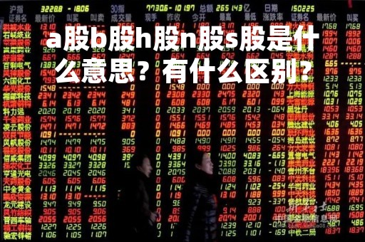 a股b股h股n股s股是什么意思？有什么区别？