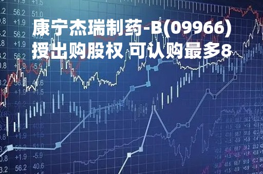 康宁杰瑞制药-B(09966)授出购股权 可认购最多85万股公司股份
