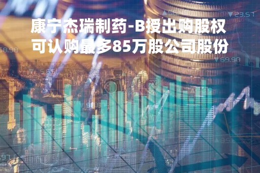 康宁杰瑞制药-B授出购股权 可认购最多85万股公司股份