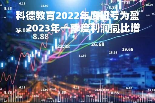 科德教育2022年度扭亏为盈，2023年一季度利润同比增长123.22%