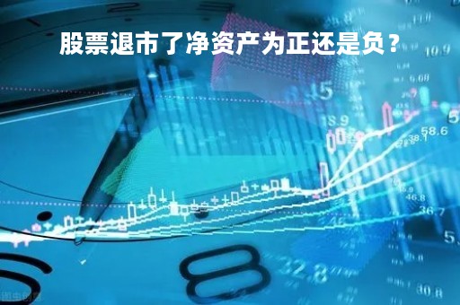 股票退市了净资产为正还是负？