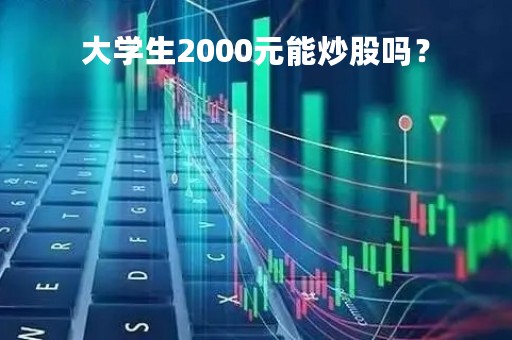 大学生2000元能炒股吗？