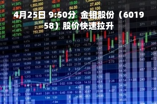 4月25日 9:50分  金钼股份（601958）股价快速拉升