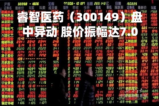 睿智医药（300149）盘中异动 股价振幅达7.06% 跌6.97% 报9.35元（04-25）
