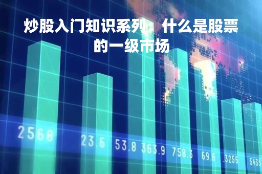 炒股入门知识系列：什么是股票的一级市场