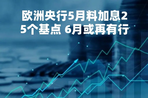 欧洲央行5月料加息25个基点 6月或再有行动