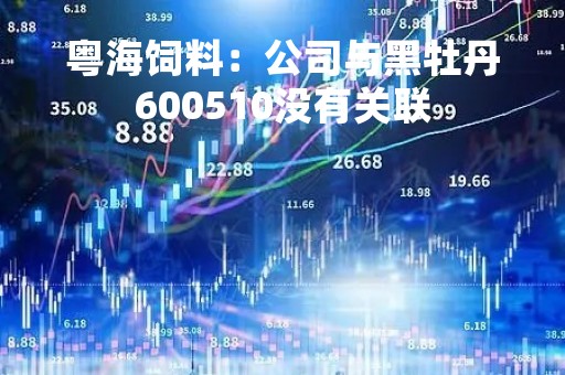 粤海饲料：公司与黑牡丹600510没有关联