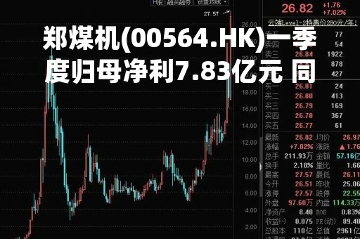郑煤机(00564.HK)一季度归母净利7.83亿元 同比增14.86%