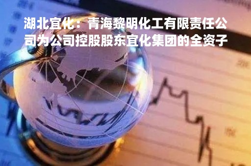 湖北宜化：青海黎明化工有限责任公司为公司控股股东宜化集团的全资子公司