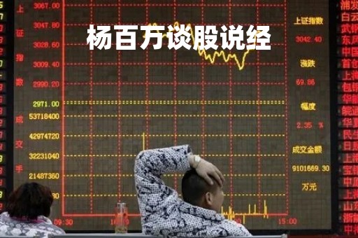 杨百万谈股说经