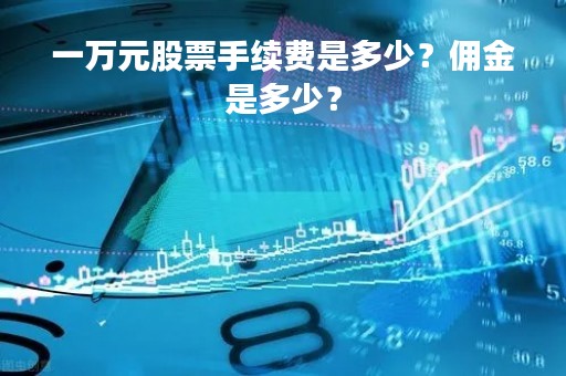 一万元股票手续费是多少？佣金是多少？