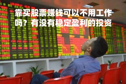 靠买股票赚钱可以不用工作吗？有没有稳定盈利的投资理财？
