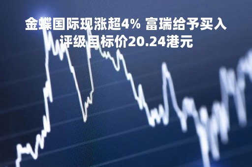 金蝶国际现涨超4% 富瑞给予买入评级目标价20.24港元