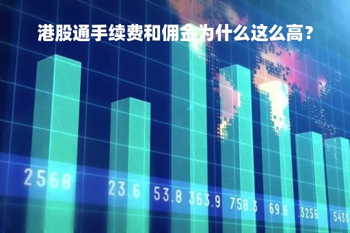 港股通手续费和佣金为什么这么高？