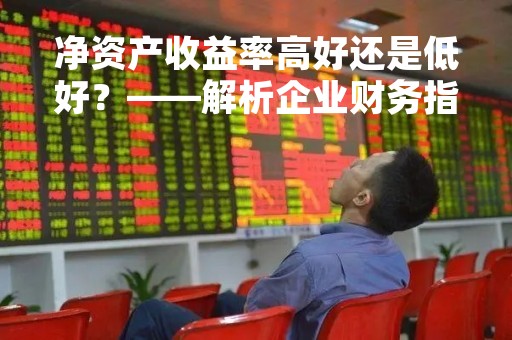 净资产收益率高好还是低好？——解析企业财务指标