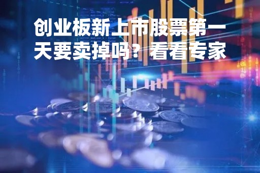 创业板新上市股票第一天要卖掉吗？看看专家怎么说