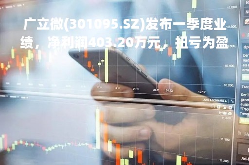 广立微(301095.SZ)发布一季度业绩，净利润403.20万元，扭亏为盈