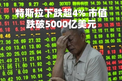 特斯拉下跌超4% 市值跌破5000亿美元