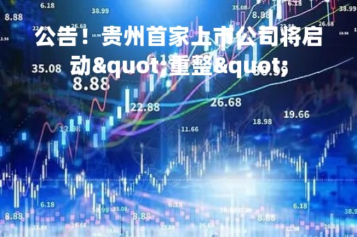 公告！贵州首家上市公司将启动"重整"