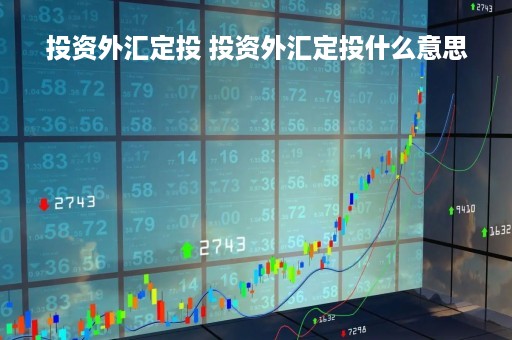 投资外汇定投 投资外汇定投什么意思